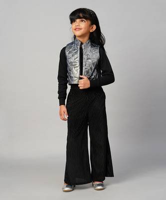 Glam up party grey shimmer jacket 4