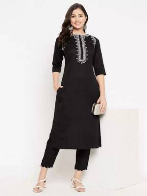 Flute fashion rayon kurta pant sets 1