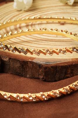 Diamond Radiance Duo: Set of 2 Bangles and Bracelets 8
