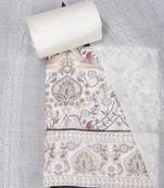 Multi embroidered unstitched dress material