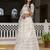 Women's White Beautiful Thred Sequence Work Lehenga Choli for women Designer, NewBridal, Bollywood Free Size