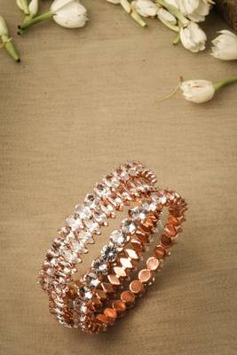 Diamond Bracelet in Set Of 3 1