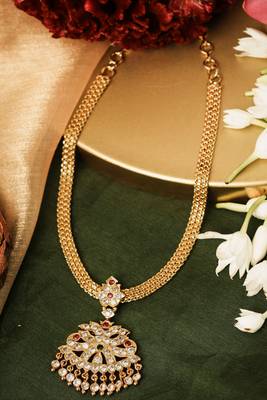 Designer Gold-Plated Necklace 1