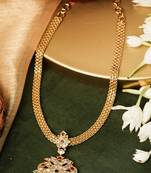 Designer Gold-Plated Necklace