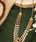 Traditional White Gold Necklace