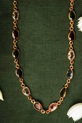 Multicolour Gold-Plated Necklace 2