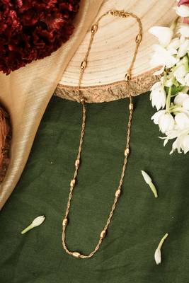 Simple Gold-Plated Necklace 2