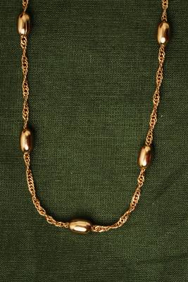 Simple Gold-Plated Necklace 3