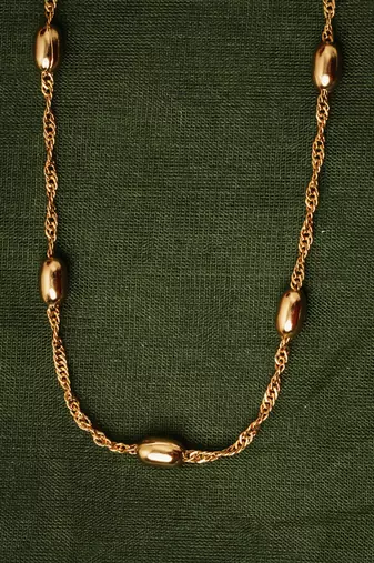 Simple Gold-Plated Necklace