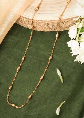 Simple Gold-Plated Necklace 4