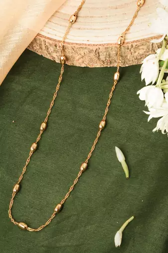 Simple Gold-Plated Necklace