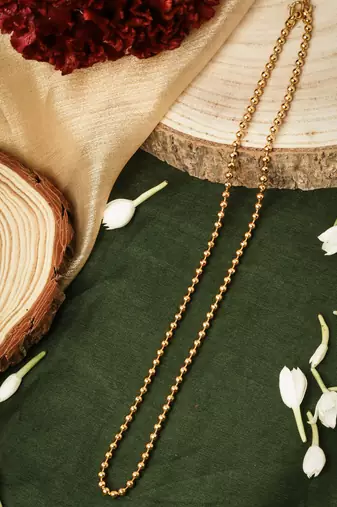 Simple Gold-Plated Necklace