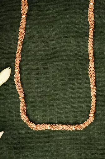 Festival and Traditional Gold-Plated Necklace
