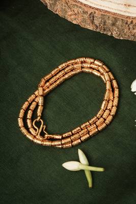 Simple Design Gold Alloy Necklaces 3