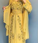 Sale Dress Moroccan Dubai Kaftan Wedding Bridesmaid African Abaya Gown Women Dress 070