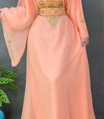 Sale Dress Moroccan Dubai Kaftan Wedding Bridesmaid African Abaya Gown Women Dress 077