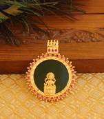 Kerala style gold platted lakshmi  palakka pendant