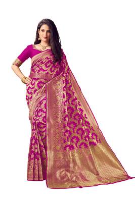 Designer bnarasi woven silk sarees 1