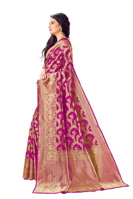 Designer bnarasi woven silk sarees 2