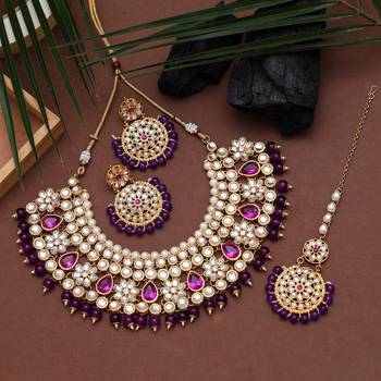 Purple necklace-sets 2