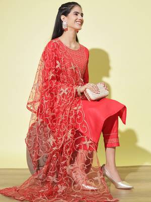  women cotton blend kurta pant set 1