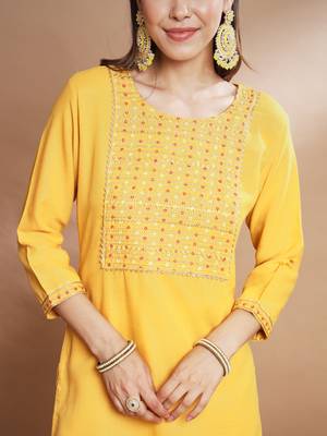  women cotton blend kurta pant set 3