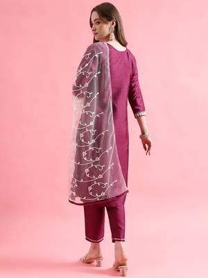  women cotton blend kurta pant set 2