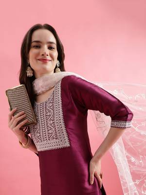  women cotton blend kurta pant set 3