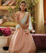 Red Printed Kurti Sharara