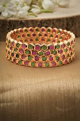 Multicolor studded jewellery Bangles 2