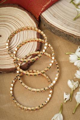 Multicolor studded jewellery Bangles 5