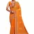 Mustard heavy kashmiri resham embroidery georgette saree