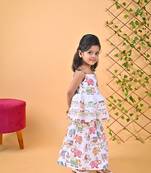 Elephant print skirt top