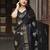Black soft cotton crape silk saree with unstitched blouse piece