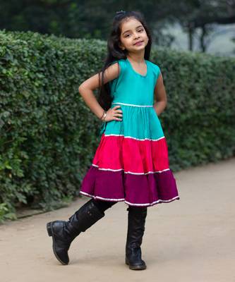 Tri twirly dress 2