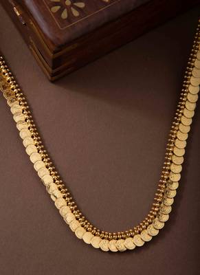 Necklace Set For Women with Gold-Plated Round Design 2