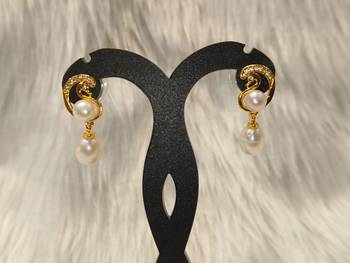 Mannat raj pearls & jewellers natural fresh water pearls hyderabad pearls earrings set 2