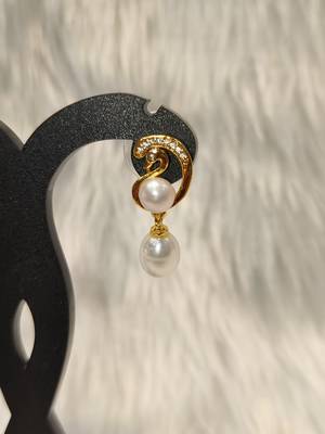 Mannat raj pearls & jewellers natural fresh water pearls hyderabad pearls earrings set 3