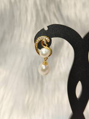 Mannat raj pearls & jewellers natural fresh water pearls hyderabad pearls earrings set 4