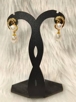 Mannat raj pearls & jewellers natural fresh water pearls hyderabad pearls earrings set 5
