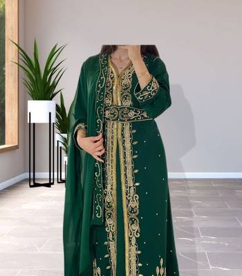 Sale Dress Moroccan Dubai Kaftan Wedding Bridesmaid African Abaya Gown Women Dress 086 2
