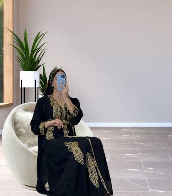Sale Dress Moroccan Dubai Kaftan Wedding Bridesmaid African Abaya Gown Women Dress 087 2