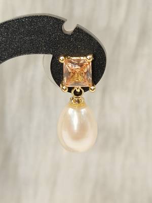 Mannat raj pearls & jewellers natural fresh water pearls hyderabadi pearls unique designer studs 3