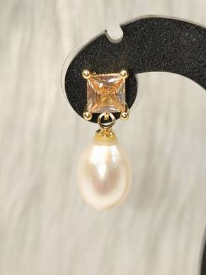 Mannat raj pearls & jewellers natural fresh water pearls hyderabadi pearls unique designer studs 4