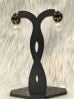 Mannat raj pearls & jewellers natural hyderabadi charming danglers 1