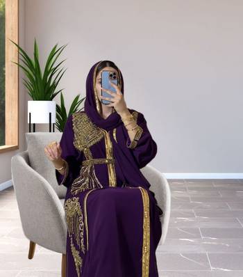 Sale Dress Moroccan Dubai Kaftan Wedding Bridesmaid African Abaya Gown Women Dress 090 2