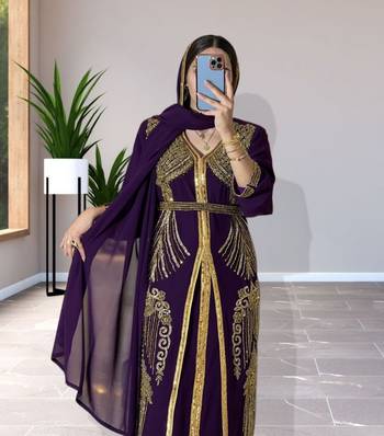 Sale Dress Moroccan Dubai Kaftan Wedding Bridesmaid African Abaya Gown Women Dress 090 3