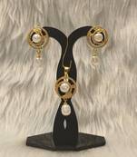 Mannat raj pearls & jewellers natural fresh water pearls hyderabadi pearls unique designer pendant set