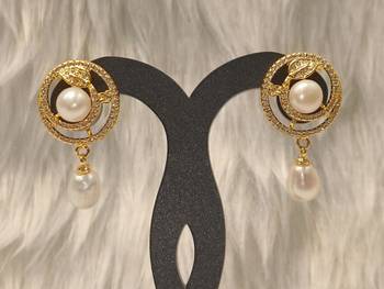 Mannat raj pearls & jewellers natural fresh water pearls hyderabadi pearls unique designer pendant set 2