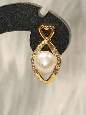 Mannat raj pearls & jewellers natural fresh water pearls hyderabadi pearls unique designer pendant set 4